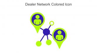 Dealer Network Colored Icon In Powerpoint Pptx Png And Editable Eps Format
