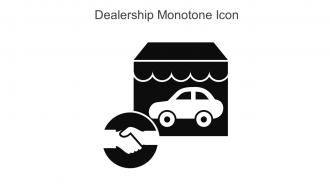 Dealership Monotone Icon In Powerpoint Pptx Png And Editable Eps Format