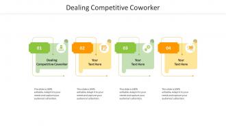 Dealing competitive coworker ppt powerpoint presentation infographic template guidelines cpb