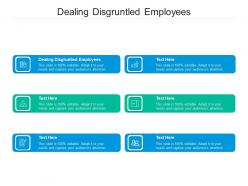 Dealing disgruntled employees ppt powerpoint presentation inspiration ideas cpb