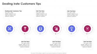 Dealing Irate Customers Tips In Powerpoint And Google Slides Cpb