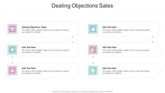 Dealing Objections Sales In Powerpoint And Google Slides Cpb