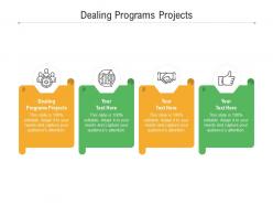 Dealing programs projects ppt powerpoint presentation model rules cpb