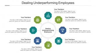 Dealing Underperforming Employees Ppt Powerpoint Presentation Layouts Portrait Cpb