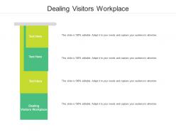 Dealing visitors workplace ppt powerpoint presentation layouts skills cpb