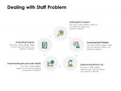 Dealing with staff problem ppt powerpoint presentation inspiration