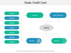Deals credit card ppt powerpoint presentation infographics rules cpb