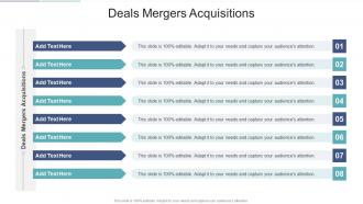 Deals Mergers Acquisitions In Powerpoint And Google Slides Cpb