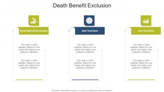 Death Benefit Exclusion In Powerpoint And Google Slides Cpb