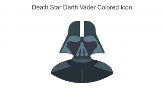 Death Star Darth Vader Colored Icon In Powerpoint Pptx Png And Editable Eps Format