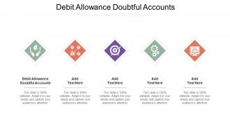 Debit Allowance Doubtful Accounts In Powerpoint And Google Slides Cpb