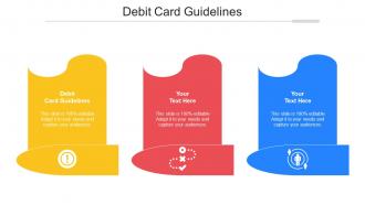 Debit Card Guidelines Ppt Powerpoint Presentation Layouts Styles Cpb