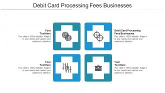 Debit card processing fees businesses ppt powerpoint presentation pictures graphics download cpb