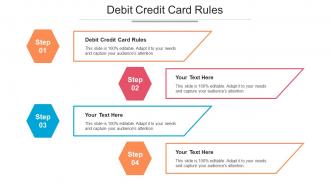 Debit Credit Card Rules Ppt Powerpoint Presentation Show Tips Cpb