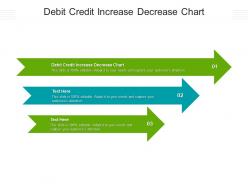 Debit credit increase decrease chart ppt powerpoint presentation gallery good cpb