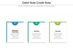 Debit note credit note ppt powerpoint presentation outline styles cpb