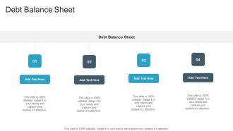 Debt Balance Sheet In Powerpoint And Google Slides Cpb