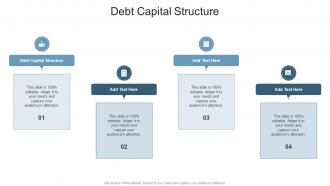 Debt Capital Structure In Powerpoint And Google Slides Cpb