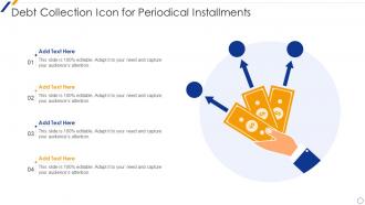 Debt Collection Icon For Periodical Installments