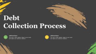 Debt Collection Process Ppt Powerpoint Presentation File Show