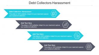 Debt Collectors Harassment Ppt Powerpoint Presentation Summary Aids Cpb