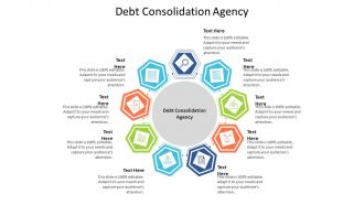 Debt consolidation agency ppt powerpoint presentation slides picture cpb