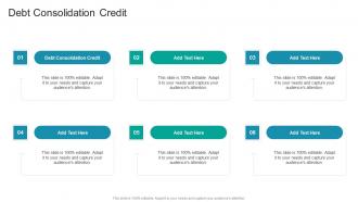 Debt Consolidation Credit In Powerpoint And Google Slides Cpb