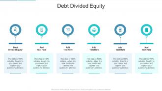Debt Divided Equity In Powerpoint And Google Slides Cpb