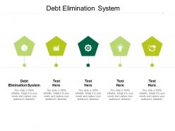 Debt elimination system ppt powerpoint presentation icon introduction cpb