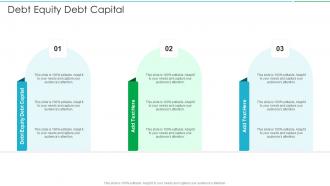 Debt Equity Debt Capital In Powerpoint And Google Slides Cpb