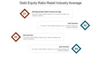 Debt Equity Ratio Retail Industry Average Ppt Powerpoint Presentation Gallery Outfit Cpb
