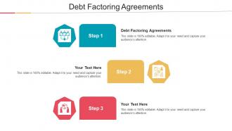 Debt Factoring Agreements Ppt Powerpoint Presentation Icon Inspiration Cpb