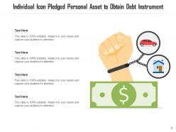 Debt Icon Business Insolvent Accumulation Businessman Measuring Instruments