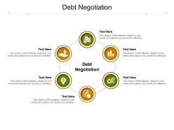 Debt negotiation ppt powerpoint presentation professional graphics download cpb