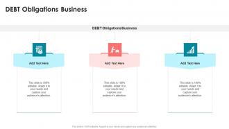 Debt Obligations Business In Powerpoint And Google Slides Cpb