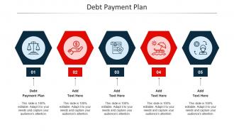 Debt Payment Plan Ppt Powerpoint Presentation Icon Aids Cpb