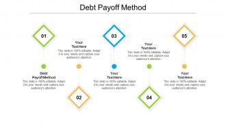 Debt payoff method ppt powerpoint presentation icon files cpb