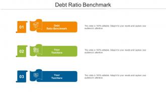 Debt Ratio Benchmark Ppt Powerpoint Presentation Summary Icon Cpb