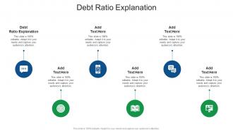 Debt Ratio Explanation In Powerpoint And Google Slides Cpb