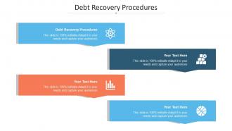 Debt Recovery Procedures Ppt Powerpoint Presentation Infographic Template Icons Cpb