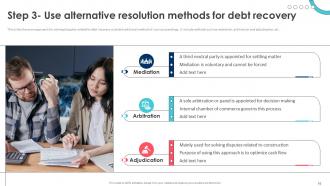 Debt Recovery Process For Reducing Bad Debts Powerpoint Presentation Slides Slides Researched