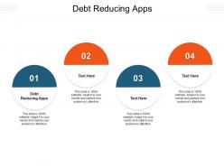 Debt reducing apps ppt powerpoint presentation infographic template guidelines cpb