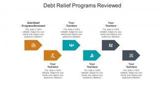 Debt relief programs reviewed ppt powerpoint presentation inspiration examples cpb