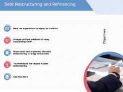 Debt Restructuring And Refinancing Objectives Ppt Show Format Ideas