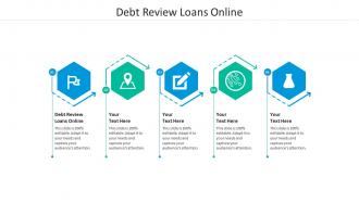 Debt review loans online ppt powerpoint presentation icon tips cpb