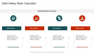 Debt Safety Ratio Calculator In Powerpoint And Google Slides Cpb