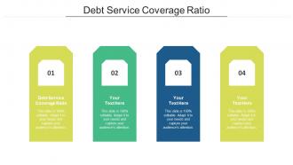 Debt Service Coverage Ratio Ppt Powerpoint Presentation Layouts Outline Cpb
