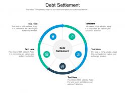 Debt settlement ppt powerpoint presentation styles file formats cpb