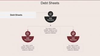 Debt Sheets In Powerpoint And Google Slides Cpb