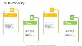 Debt Sustainability In Powerpoint And Google Slides Cpb